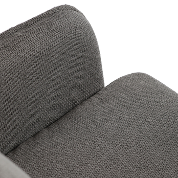 Jedálenská stolička PERNA sivá/čierna 7