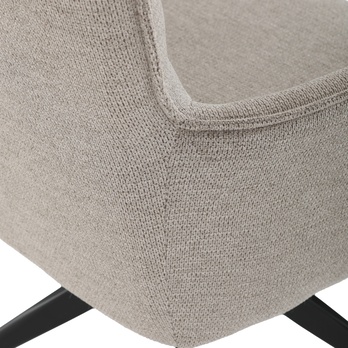 Jedálenská stolička PERNA béžová/čierna 7