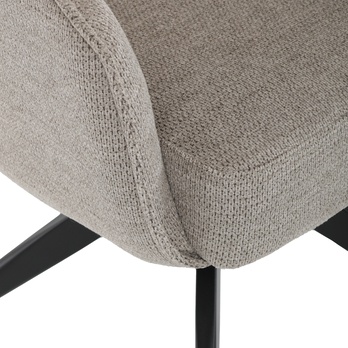 Jedálenská stolička PERNA béžová/čierna 8