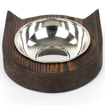 Miska pre domáce zviera PET 2 smrek/nehrdzavejúca oceľ 2