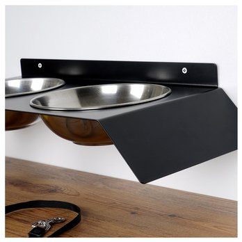 Sada misiek pre domáce zviera PET 5 čierna/nehrdzavejúca oceľ 2