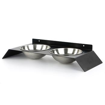 Sada misiek pre domáce zviera PET 5 čierna/nehrdzavejúca oceľ 3