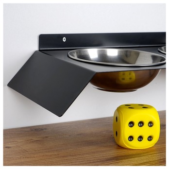 Sada misiek pre domáce zviera PET 5 čierna/nehrdzavejúca oceľ 9