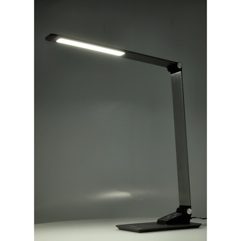 Stolná LED lampa PETRA strieborná 2