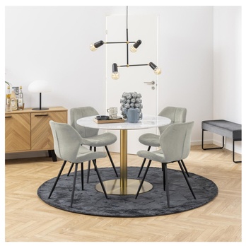 Jedálenská stolička PETRI piesková 1