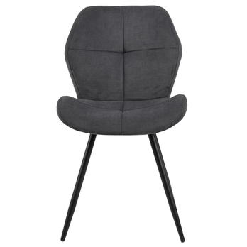 Jedálenská stolička PETRI antracitová 3