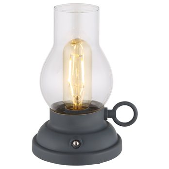 Stolná lampa PETRO antracitová 2