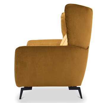 Kreslo PETRONELA horčicová 1