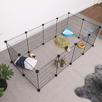 Ohrádka pre domáce zvieratá PETS II kov/plast 1