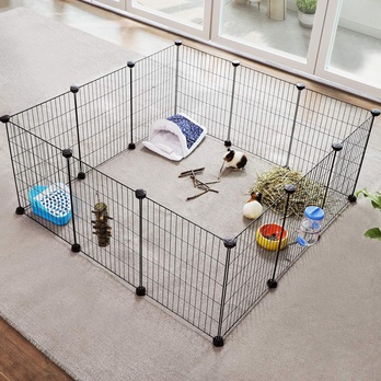 Ohrádka pre domáce zvieratá PETS II kov/plast 3