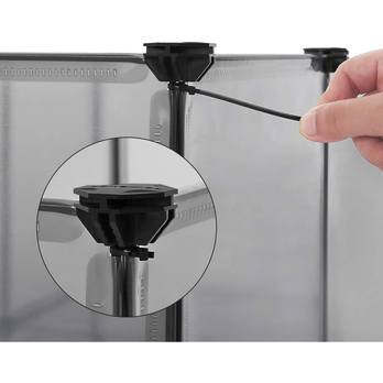 Ohrádka pre domáce zvieratá PETS sivá 5