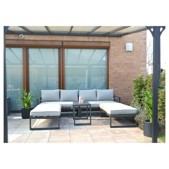 Záhradná zostava PETULA sivá 1