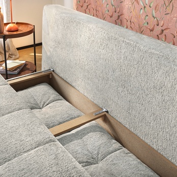 Pohovka PHIL svetlosivá 3