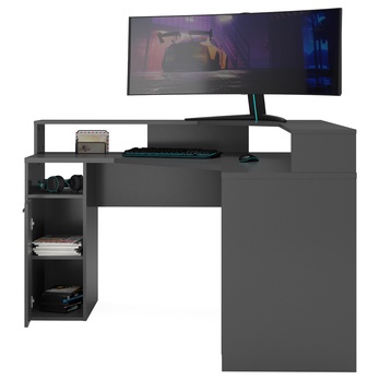 Herný stôl PHILIP antracitová 3