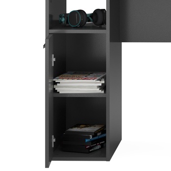 Herný stôl PHILIP antracitová 5