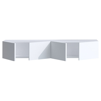 Obývacia stena PIA biela/dub 2