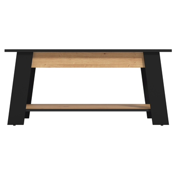 Konferenčný stolík PIAVE dub artisan/čierna 2