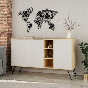 Komoda PICADILLY dub/biela 1