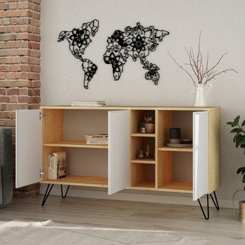 Komoda PICADILLY dub/biela 2