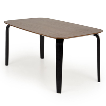 Jedálenský stôl PIDRU orech/čierna 4