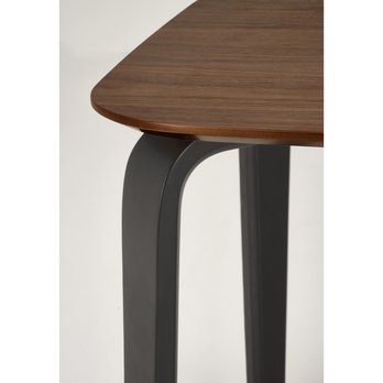 Jedálenský stôl PIDRU orech/čierna 7