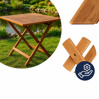 Záhradná zostava PIECE hnedá 4