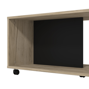 Konferenčný stolík PIERCE dub sivý/čierna 3