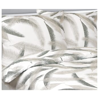 Posteľná bielizeň PIERKA biela/sivá, 70x90 a 140x200 cm 3