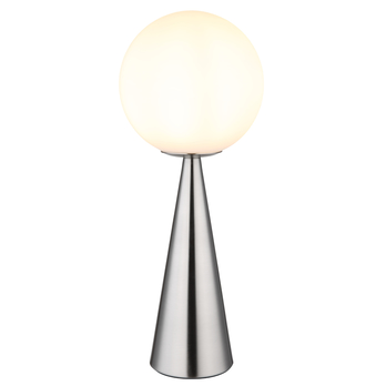 Stolná lampa  PINAPL strieborná 2