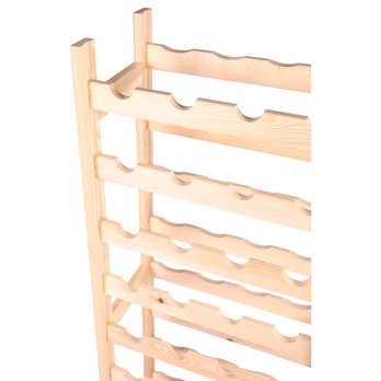 Regál na víno PINJA borovica, šírka 43 cm 4