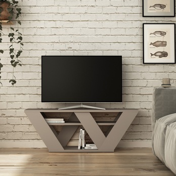 TV stolík PIPRALLA mocca 1