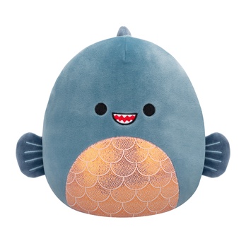 Hračka Squishmallows PIRAŇA KURTZ modrá/oranžová, 20 cm 1