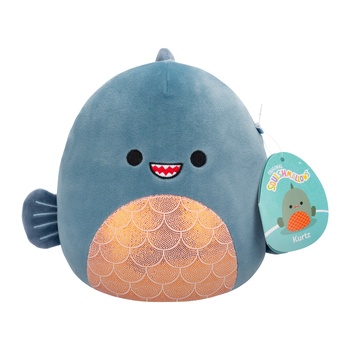 Hračka Squishmallows PIRAŇA KURTZ modrá/oranžová, 20 cm 2