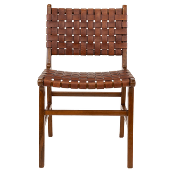 Jedálenská stolička PIREGAO hnedá 2