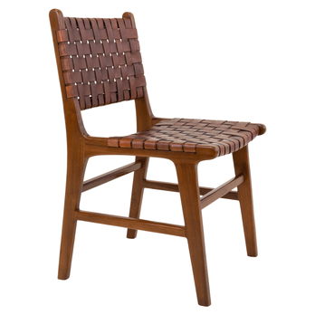 Jedálenská stolička PIREGAO hnedá 3