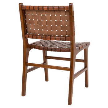 Jedálenská stolička PIREGAO hnedá 4