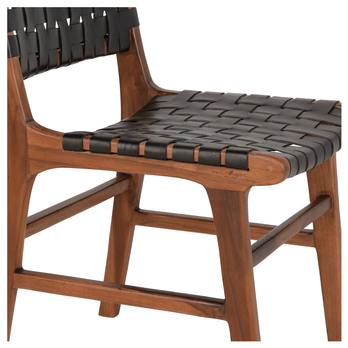 Jedálenská stolička PIREGAO čierna 5