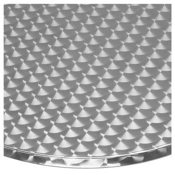 Barový stôl PLATE strieborná 4