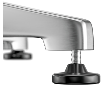 Barový stôl PLATE strieborná 7