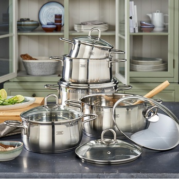 Sada hrncov PLATIN 10 ks ( 5 hrncov, 5 pokrievok) 1