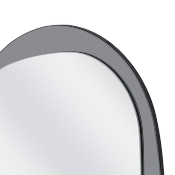 Zrkadlo PLOZO strieborná/modrá 4