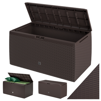 Záhradný box PLUS 2 hnedá 3