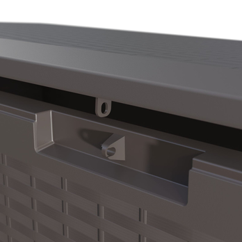 Záhradný box PLUS 2 hnedá 7