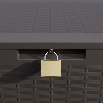 Záhradný box PLUS 2 hnedá 8