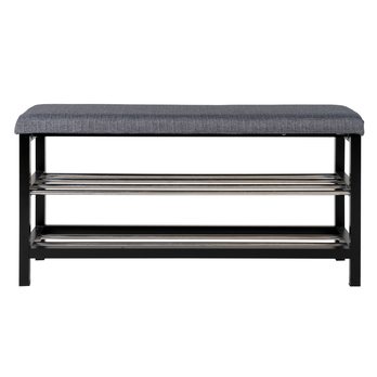 Lavica na topánky PODUVO sivá 3