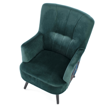 Kreslo POGUNA tmavozelená 1