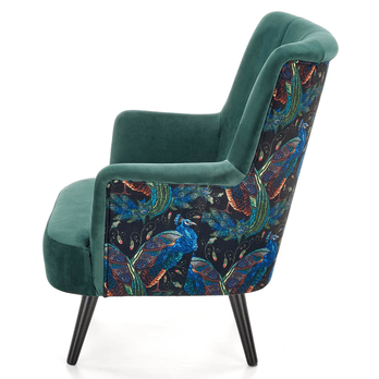 Kreslo POGUNA tmavozelená 3