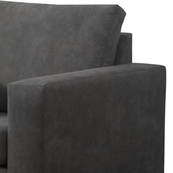 Kreslo POINT 1 sivá/čierna 1