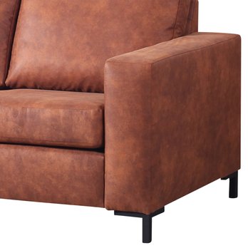 Pohovka POINT 3 hnedá/čierna 2