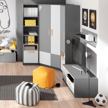 Regál POK 04 viacfarebná 3